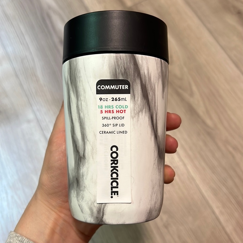 Corkcicle 9oz travel mug